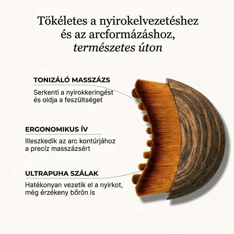 Nyirokmasszázs arckefe